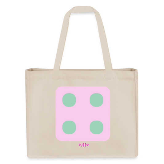 bygge Shopper "BESLAG" - Naturweiß