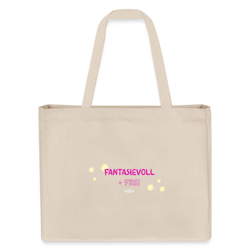 bygge Shopper "FANTASIE" - Naturweiß
