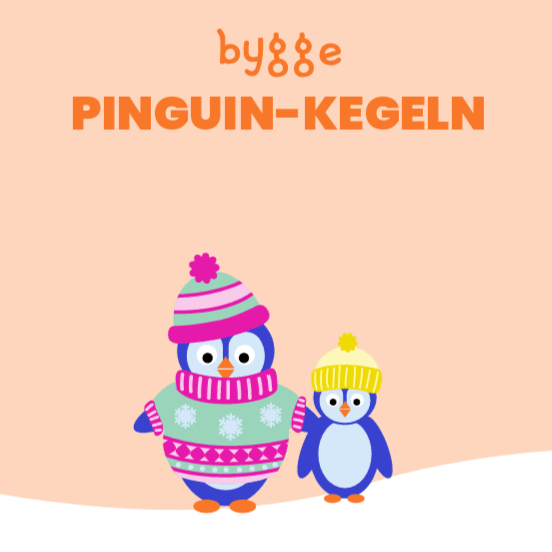 Bastelvorlage "Pinguin" (Download) - bygge.store