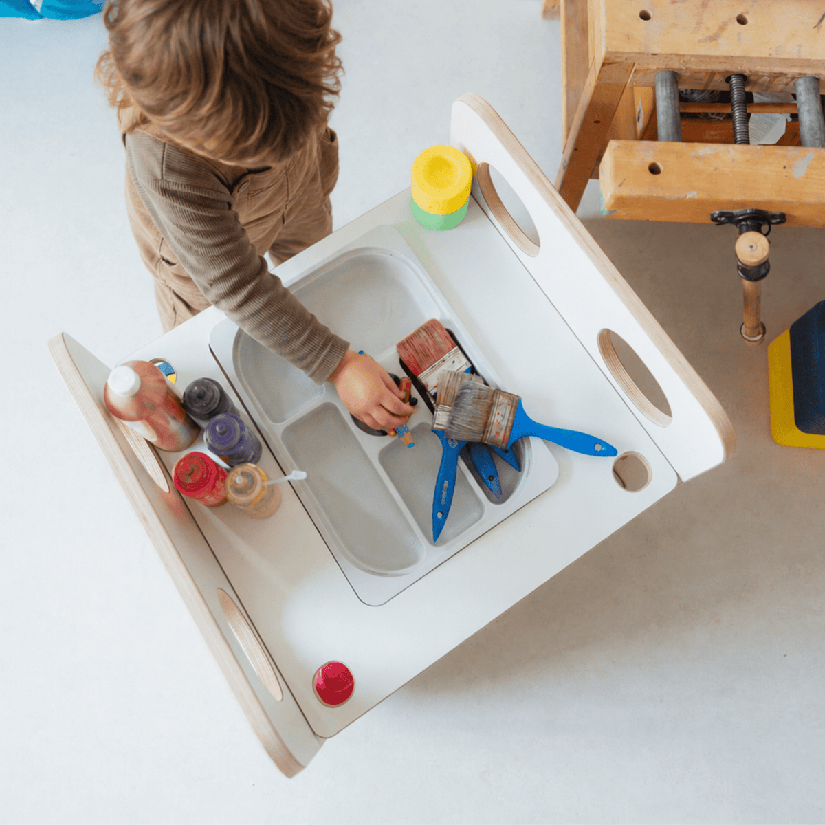 Spielmöbel "HUS" - spielen, klettern, aufbewahren und entdecken - bygge.store